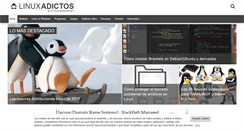 Desktop Screenshot of linuxadictos.com